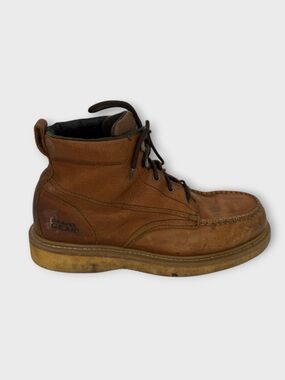 Gravel Gear Leather Work Boots Style NT1772-1 Fair Condition Men’s 14 Wide